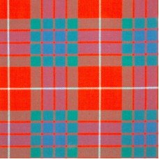 Reiver Light Weight Tartan Fabric - Fraser Red Ancient